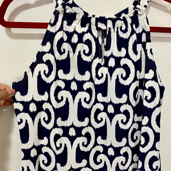 Jude Connally navy sleeveless top - Picture 2 of 3